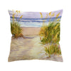 Seagrass Beach Painting 2 Pillow Cover