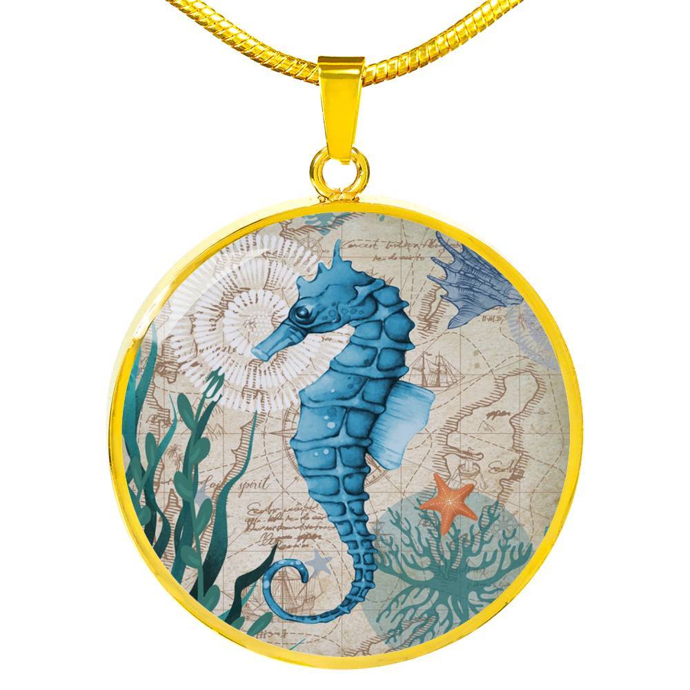 Seahorse Love Necklace