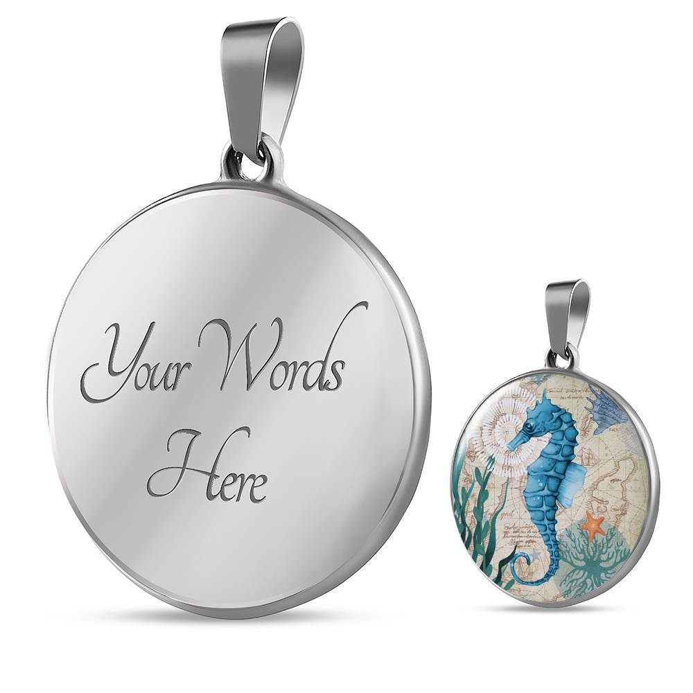 Seahorse Love Necklace