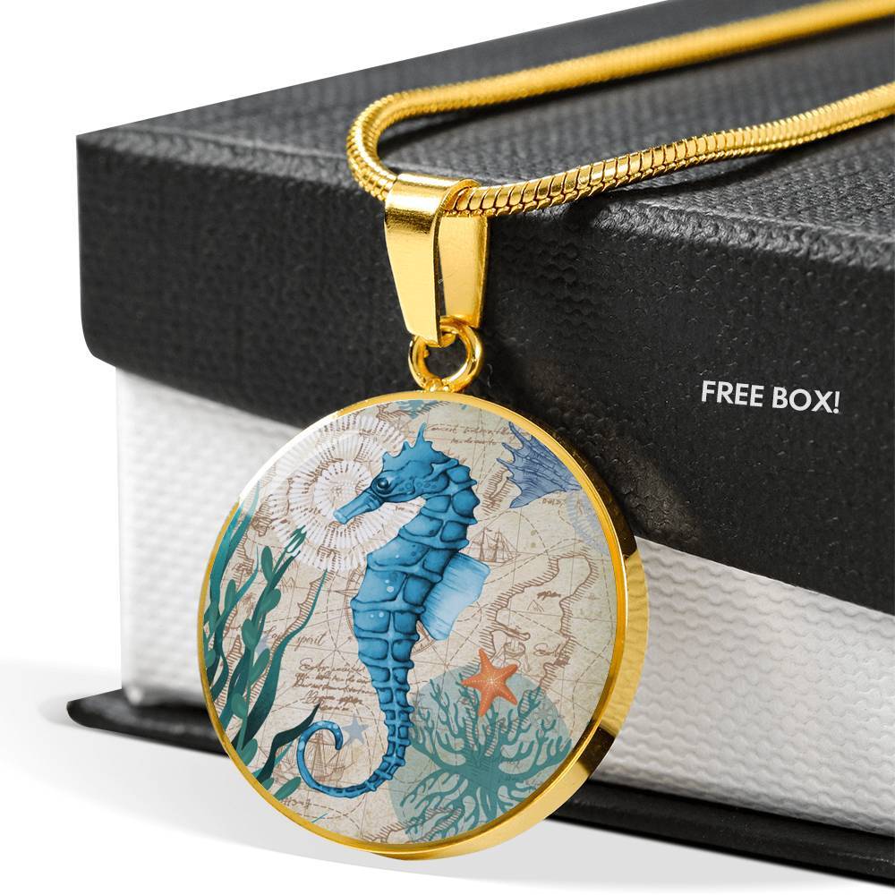 Seahorse Love Necklace