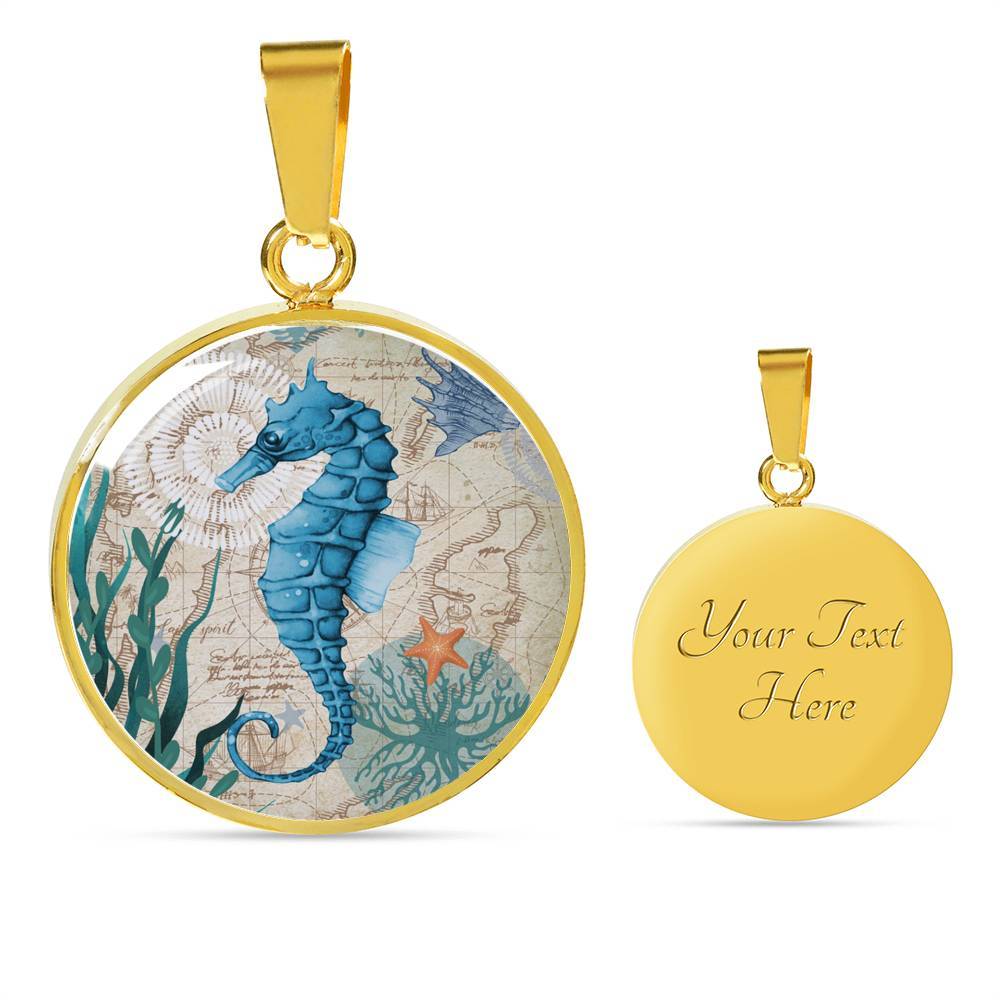 Seahorse Love Necklace