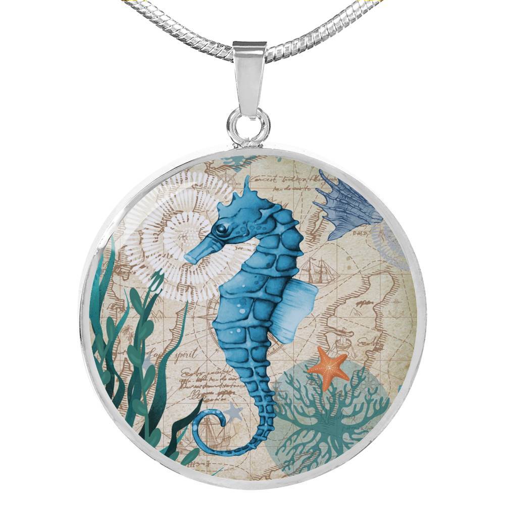 Seahorse Love Necklace