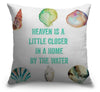 Seashell & Love Series Pillow Cover