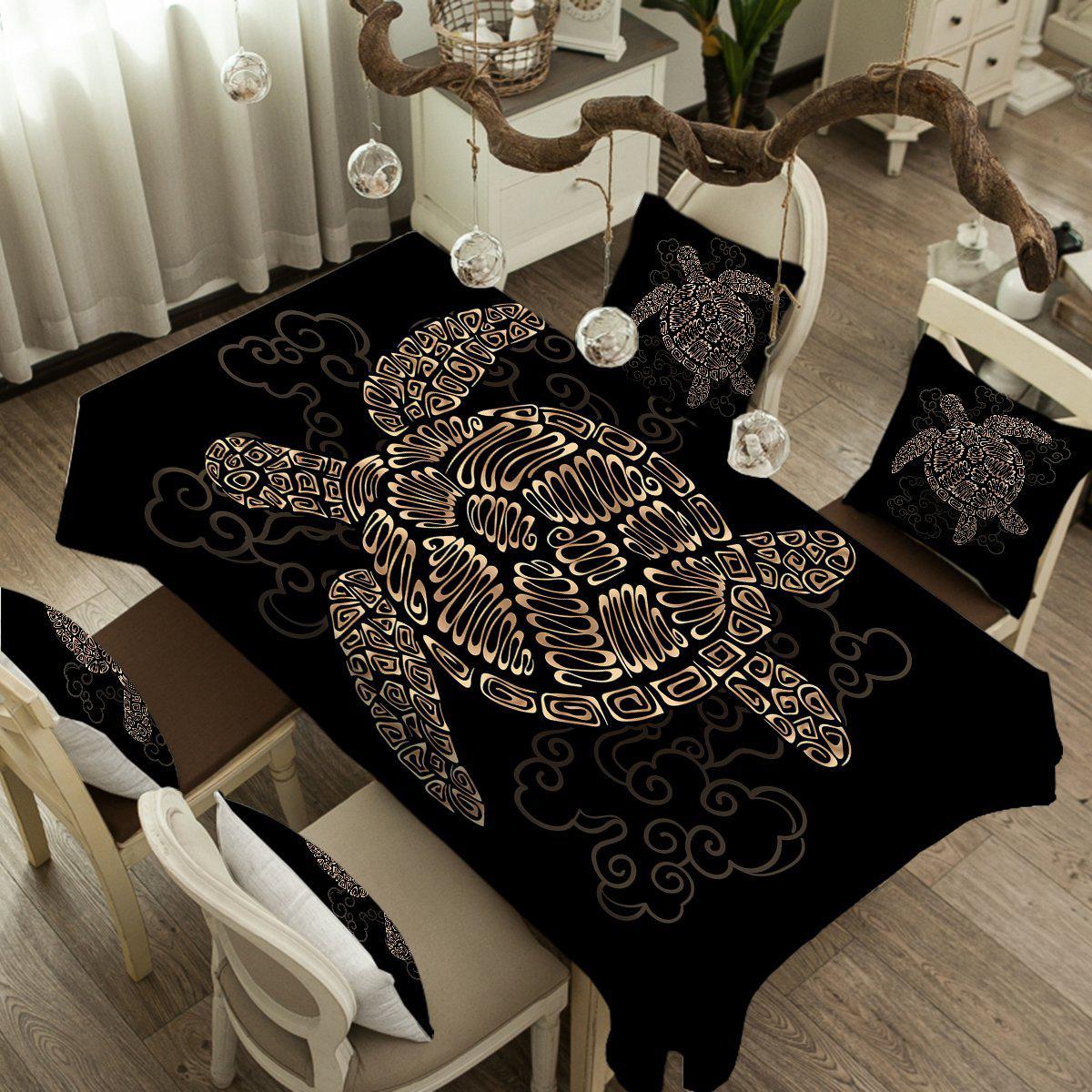 Shelly the Sea Turtle Tablecloth