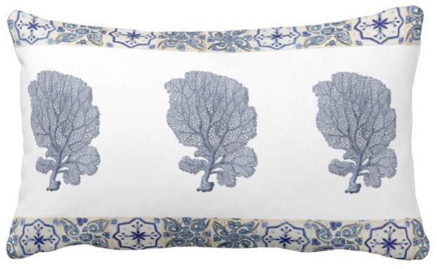 Siesta Beach Lumbar Pillow Cover