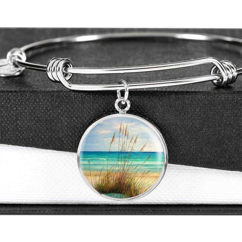 Siesta Key Beachy Bangle Bracelet