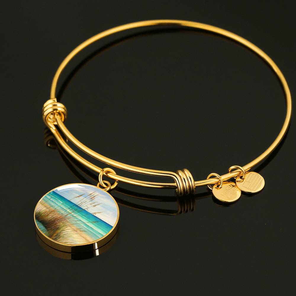 Siesta Key Beachy Bangle Bracelet