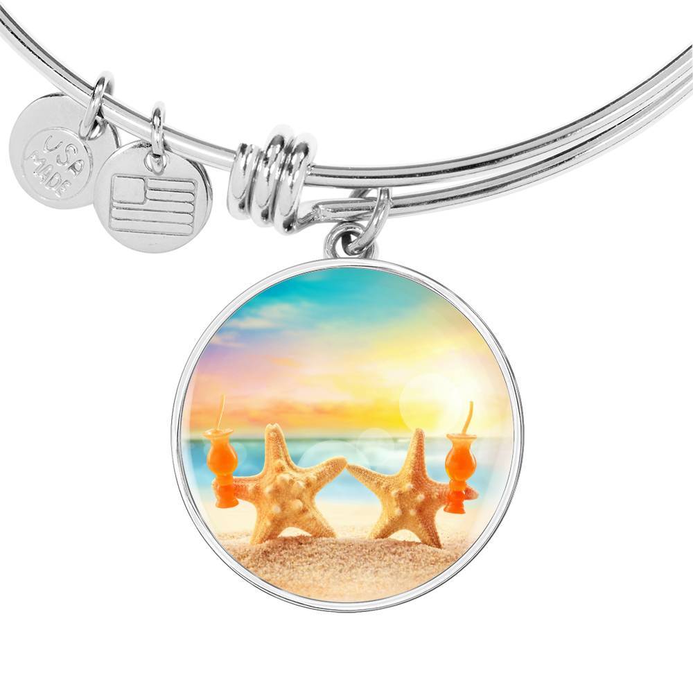 Starfish Friday Bangle Bracelet