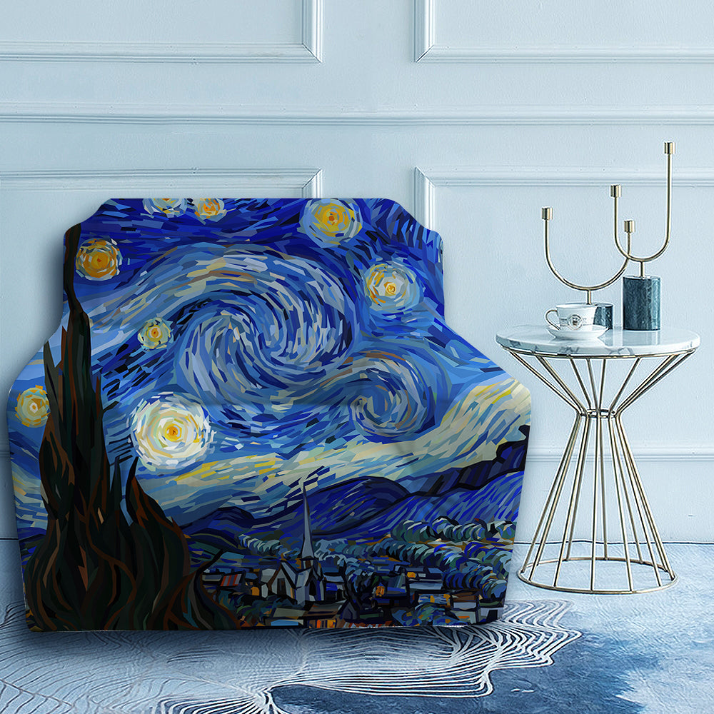 Van Gogh's The Starry Night Couch Cover