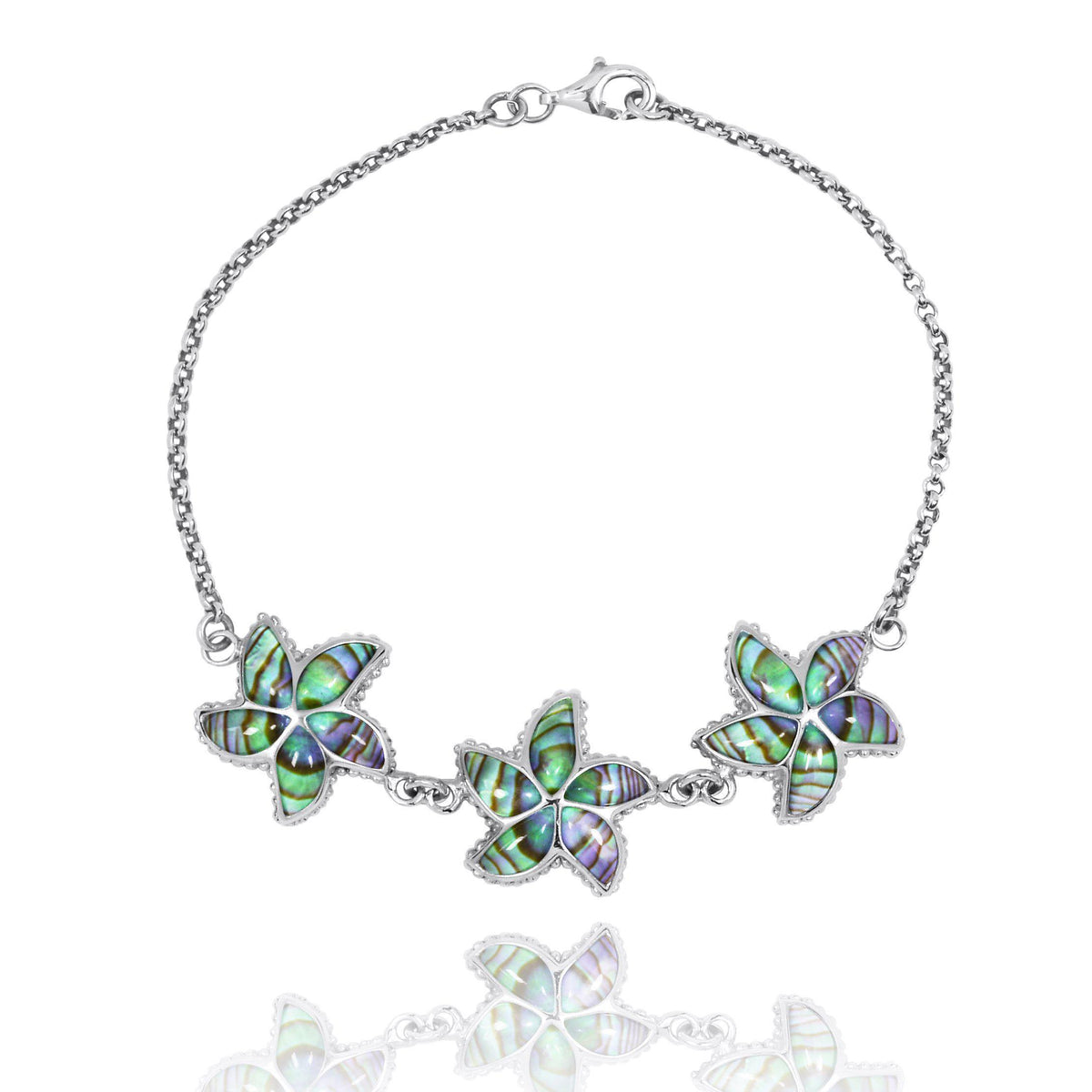 Starfish Bracelet with Abalone Shell