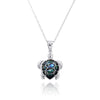 Sea Turtle Necklace with Abalone Shell - Miami