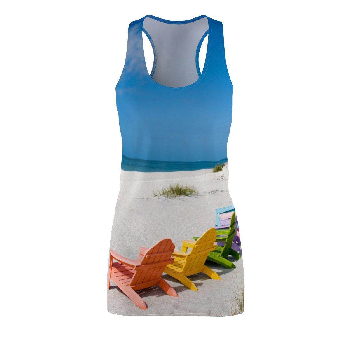 Summer in Sanibel Racerback Dress - Coastal Passion Beach Cover-Ups, XL Summer in Sanibel Racerback Dress - Coastal Passion Beach Cover-Ups, XL