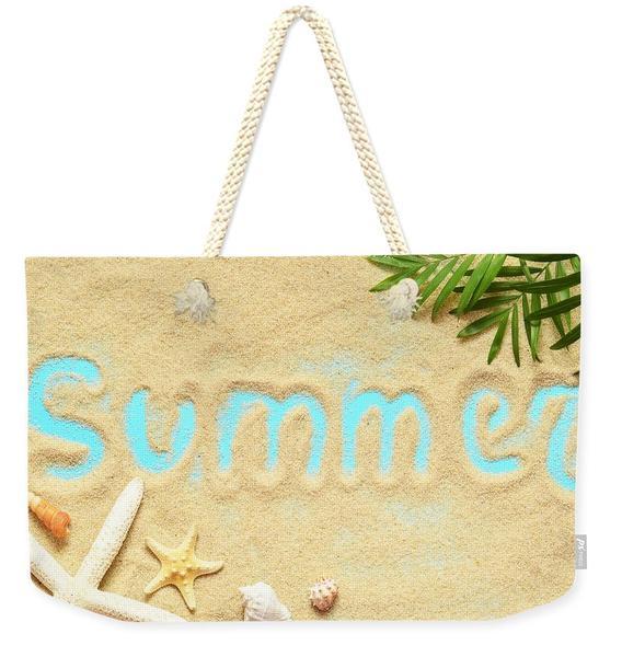 Summer Weekender Tote Bag
