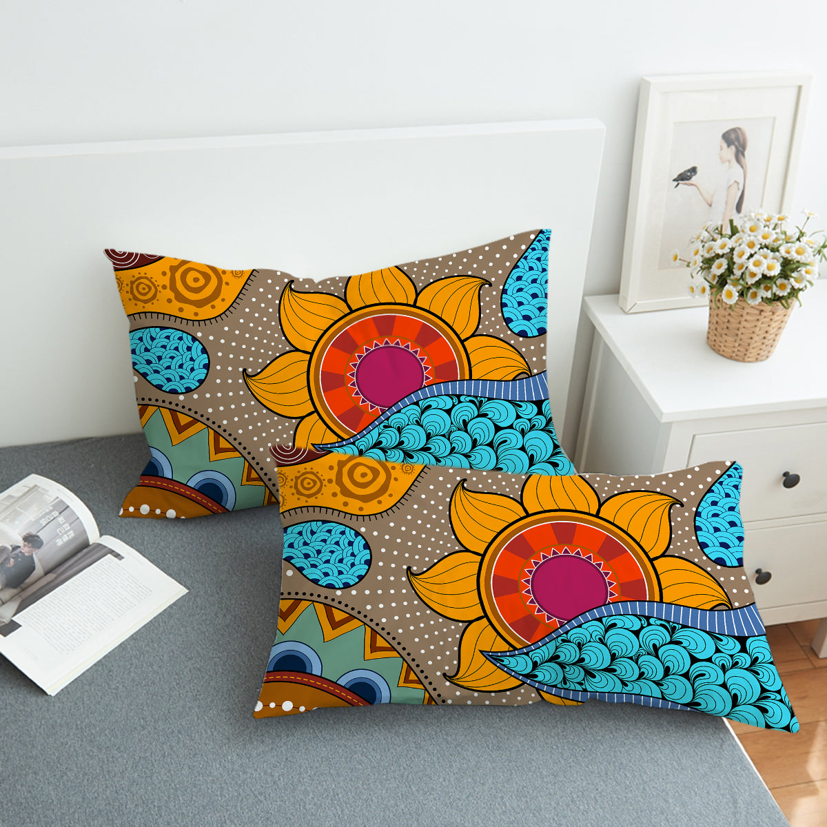 Sea, Sand &amp; Sunflowers Comforter Set