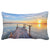 Sunset At The Pier Pillow Cover