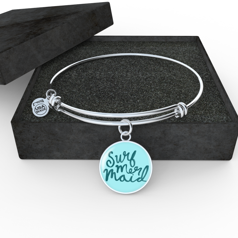 Surf Mermaid Bangle Bracelet