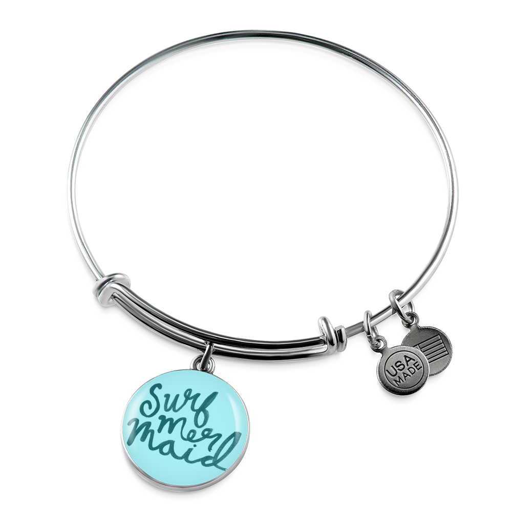 Surf Mermaid Bangle Bracelet