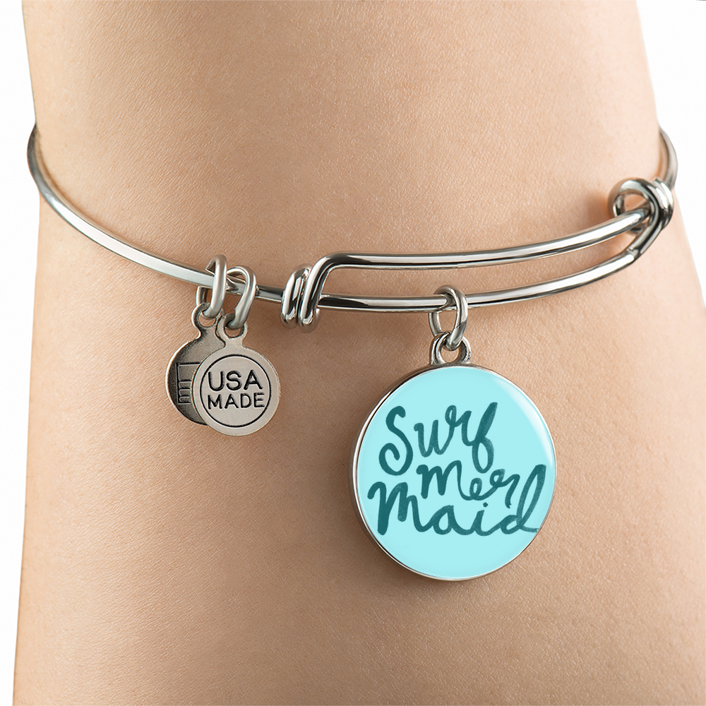Surf Mermaid Bangle Bracelet