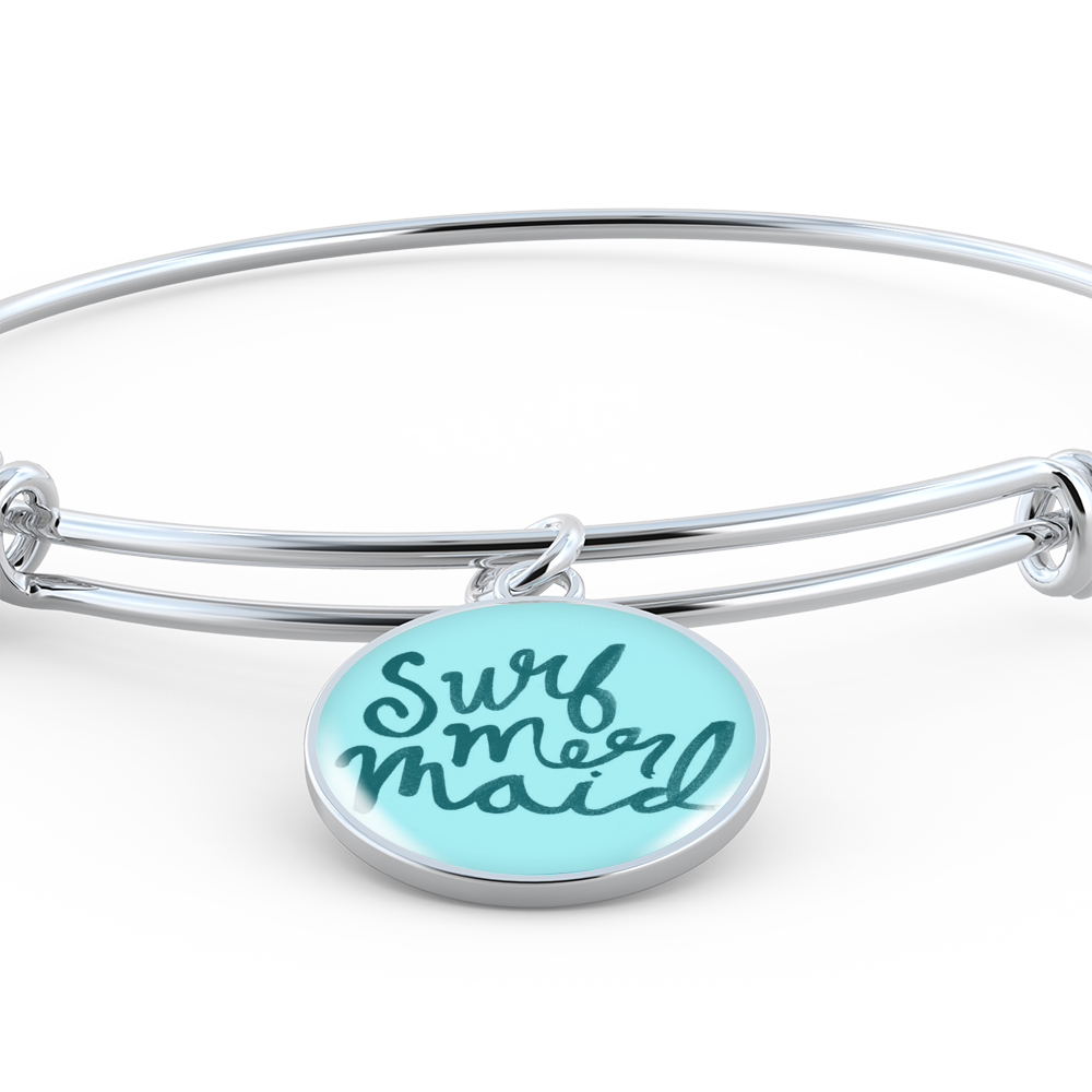 Surf Mermaid Bangle Bracelet