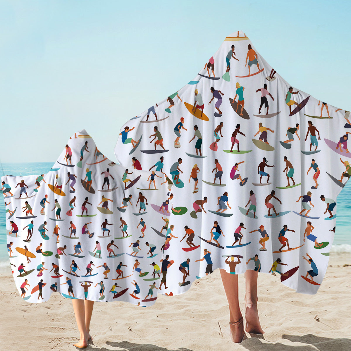 Surf World Hooded Towel