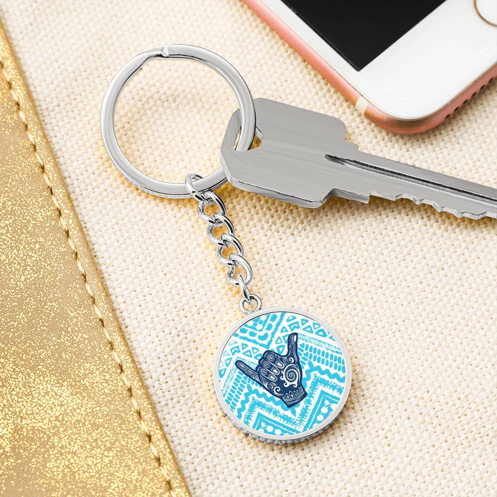 Sweet Shaka Vibes Beachy Keychain