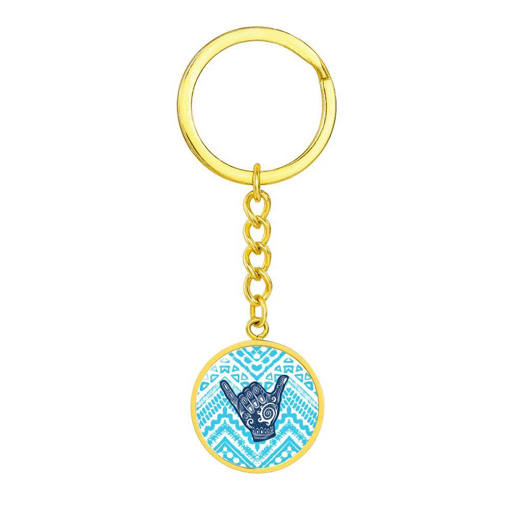 Sweet Shaka Vibes Beachy Keychain