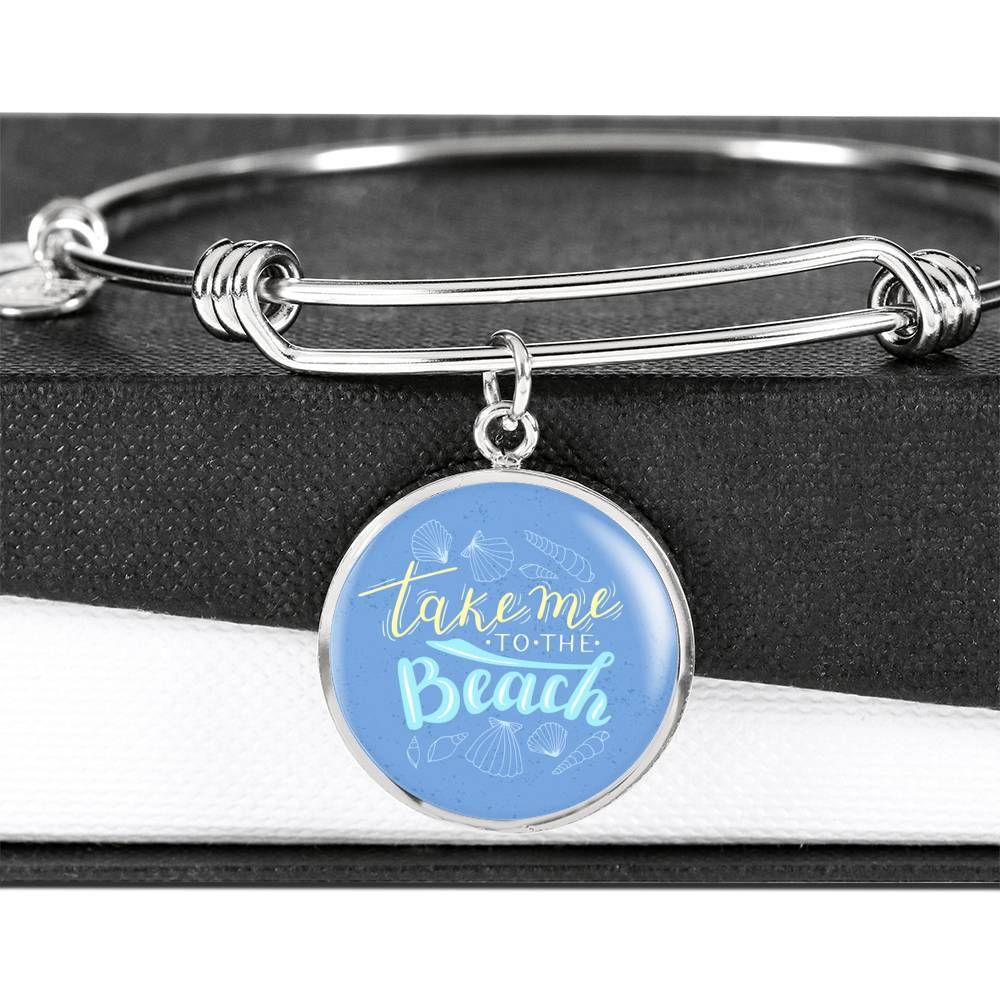 Take Me to the Beach Bangle Bracelet