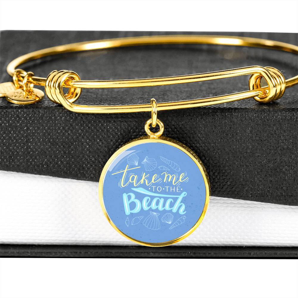 Take Me to the Beach Bangle Bracelet