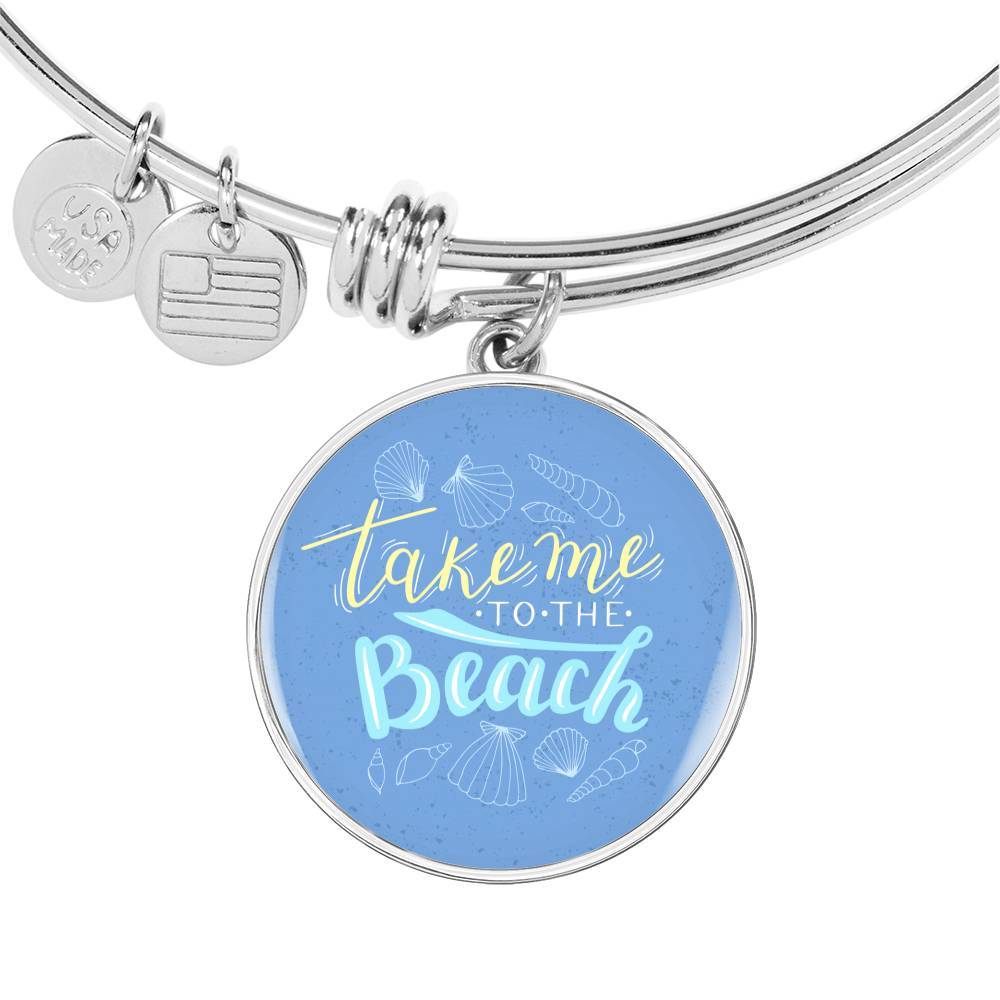 Take Me to the Beach Bangle Bracelet