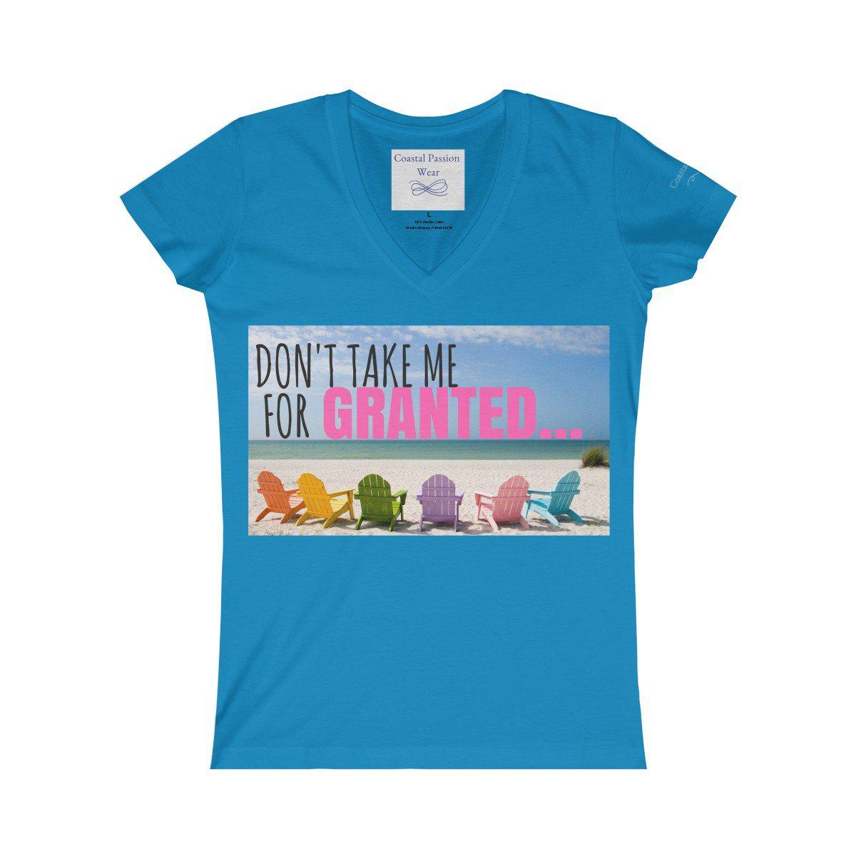 Take Me To The Beach V-neck Tee