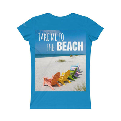 Take Me To The Beach V-neck Tee