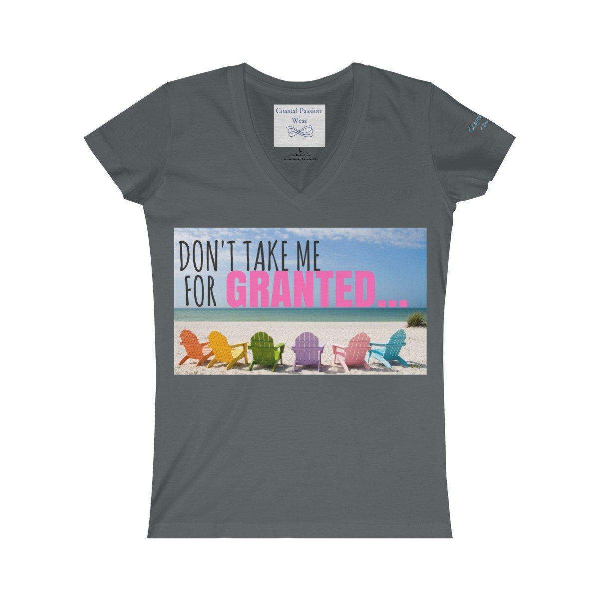 Take Me To The Beach V-neck Tee