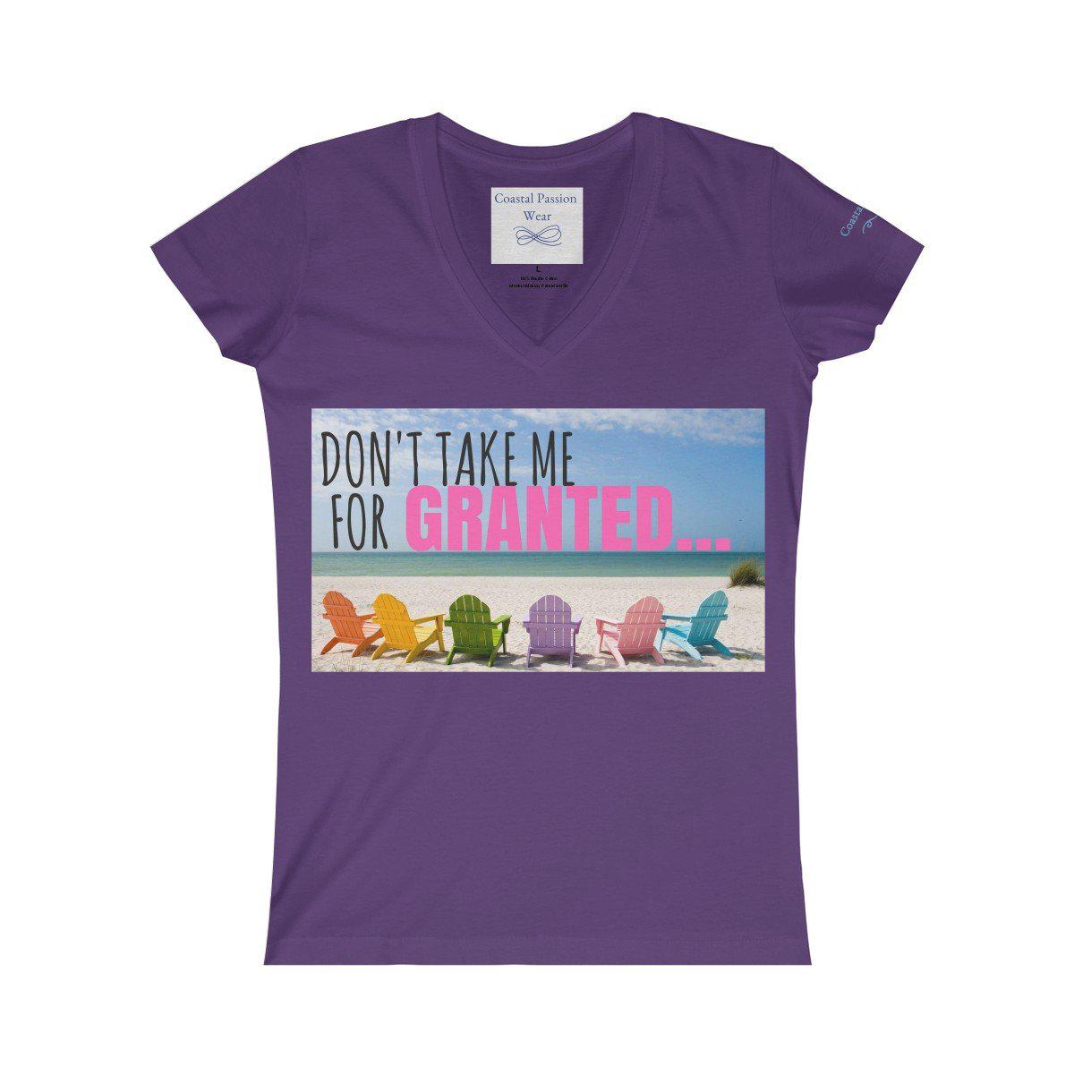 Take Me To The Beach V-neck Tee