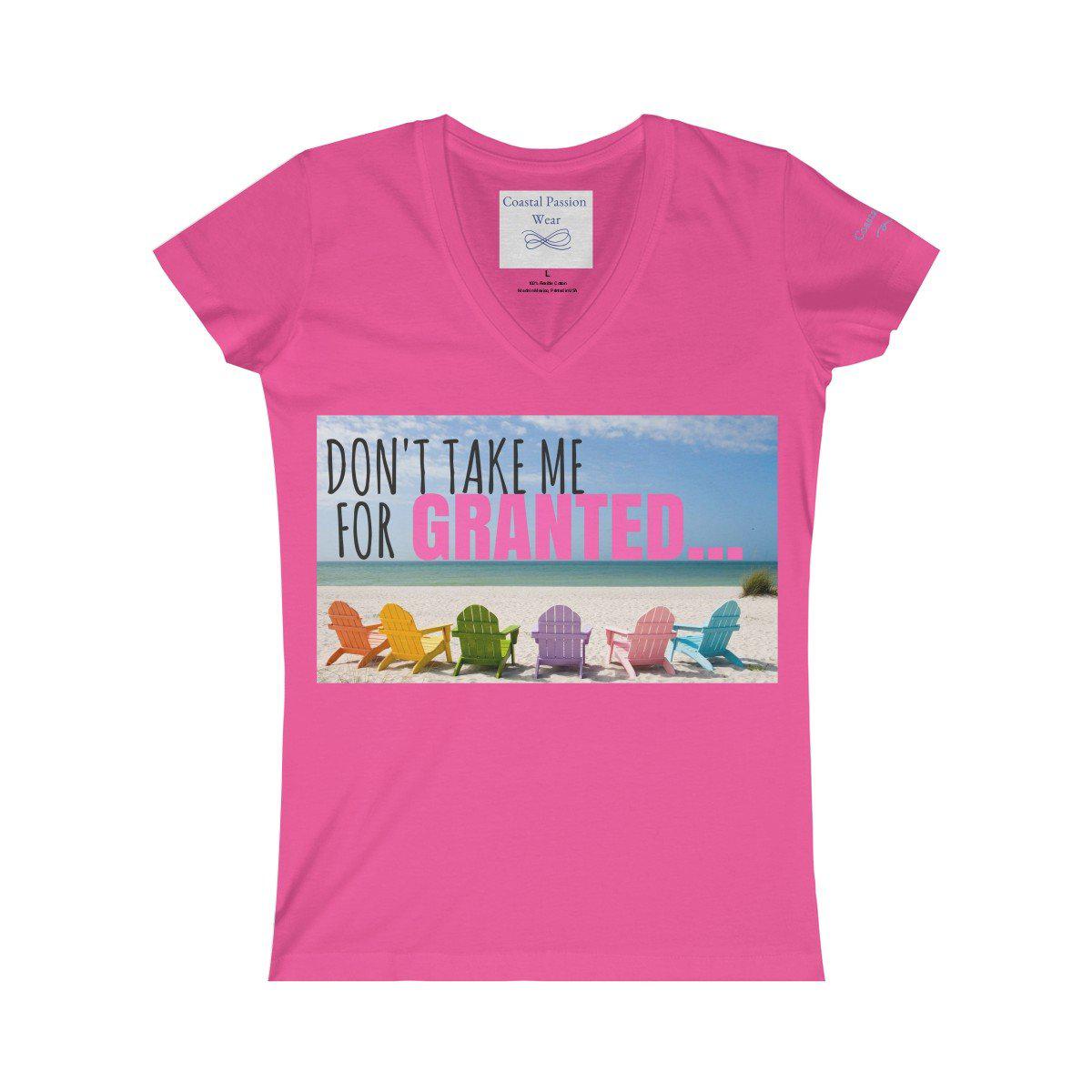 Take Me To The Beach V-neck Tee