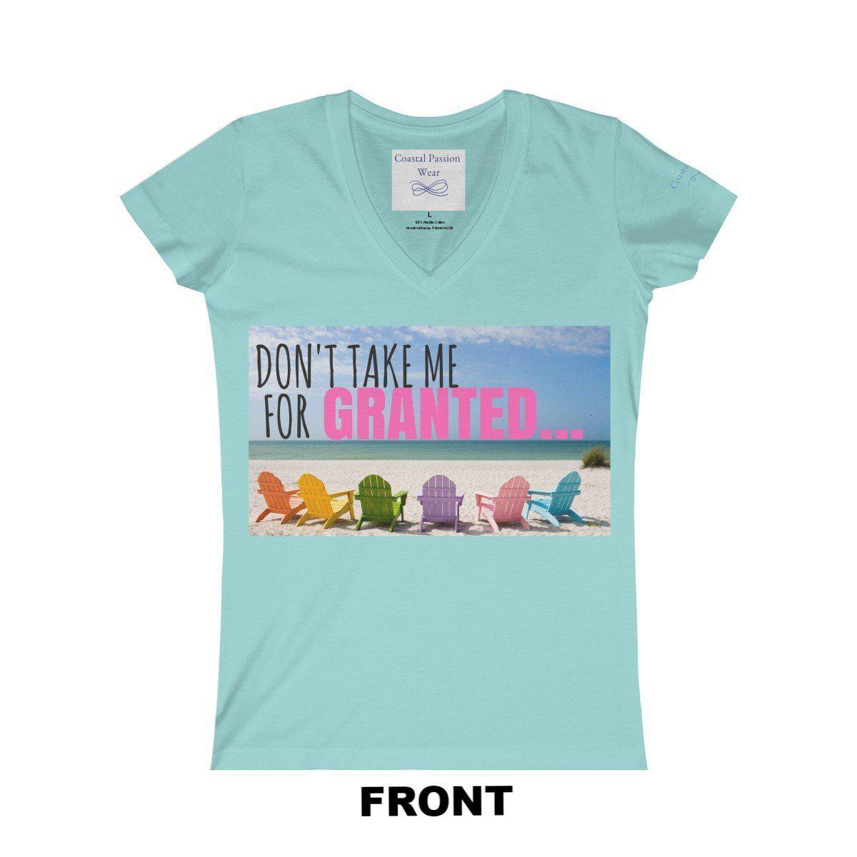 Take Me To The Beach V-neck Tee