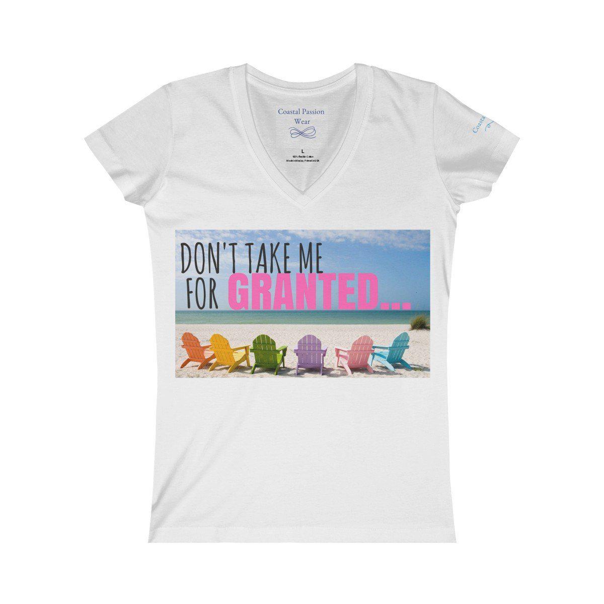 Take Me To The Beach V-neck Tee