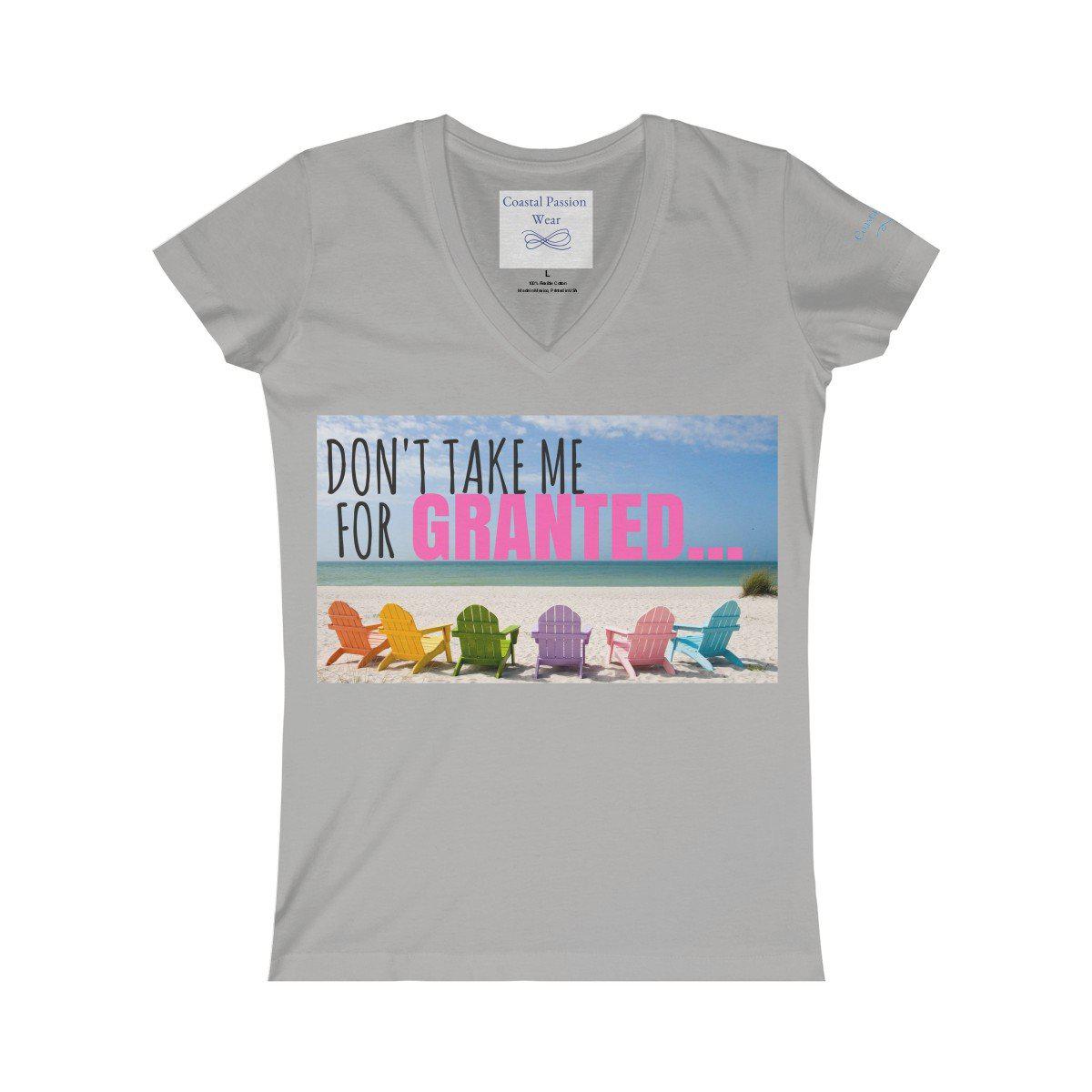 Take Me To The Beach V-neck Tee