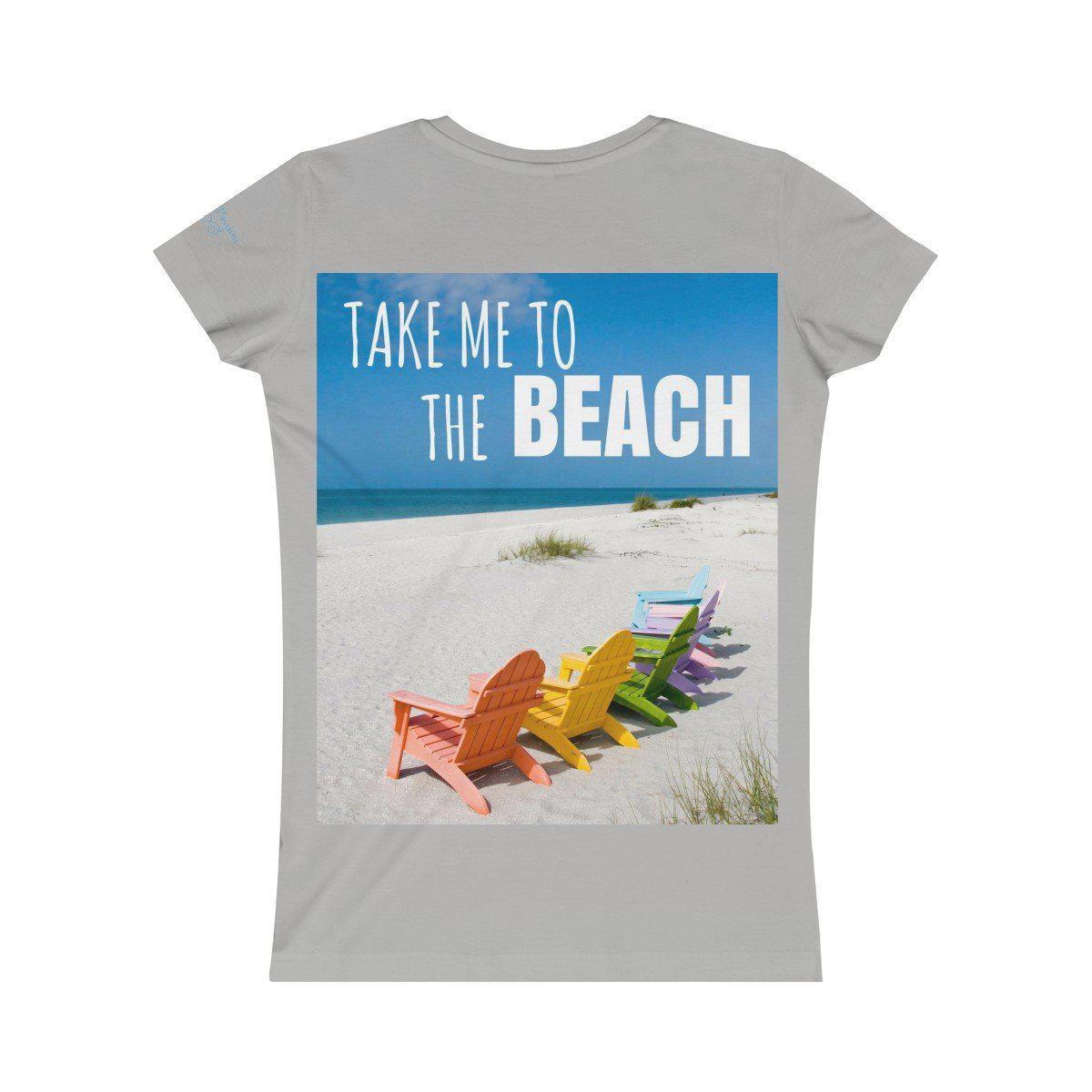 Take Me To The Beach V-neck Tee