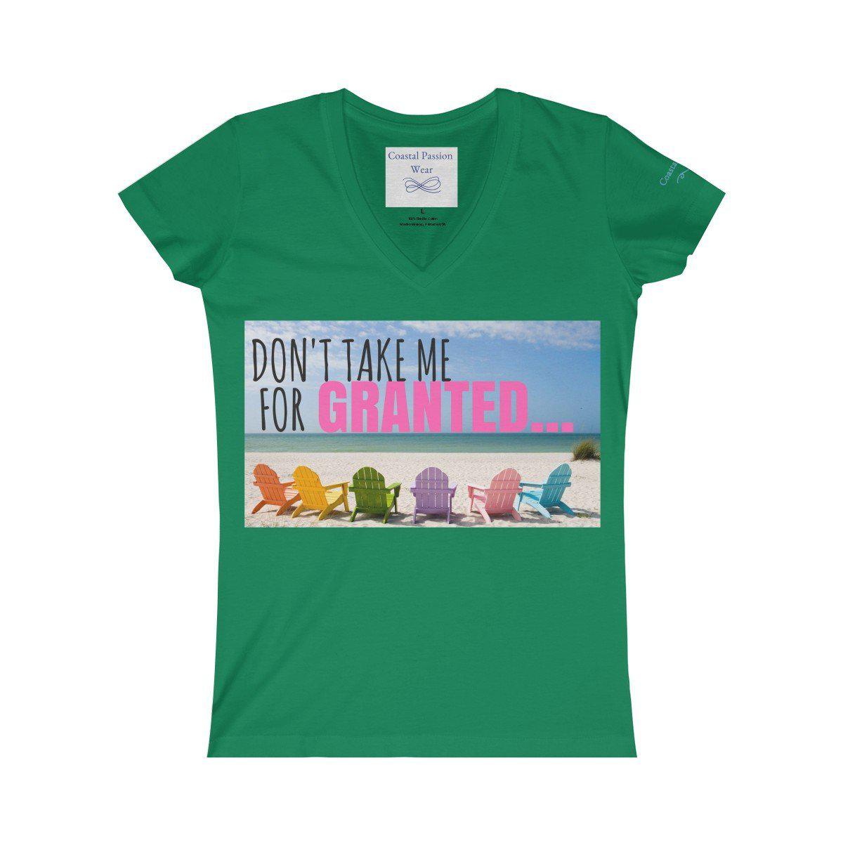 Take Me To The Beach V-neck Tee