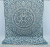 Teal Blue Mandala 100% Cotton Towel