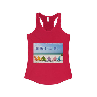 The Beach Is Calling! Racerback Tank