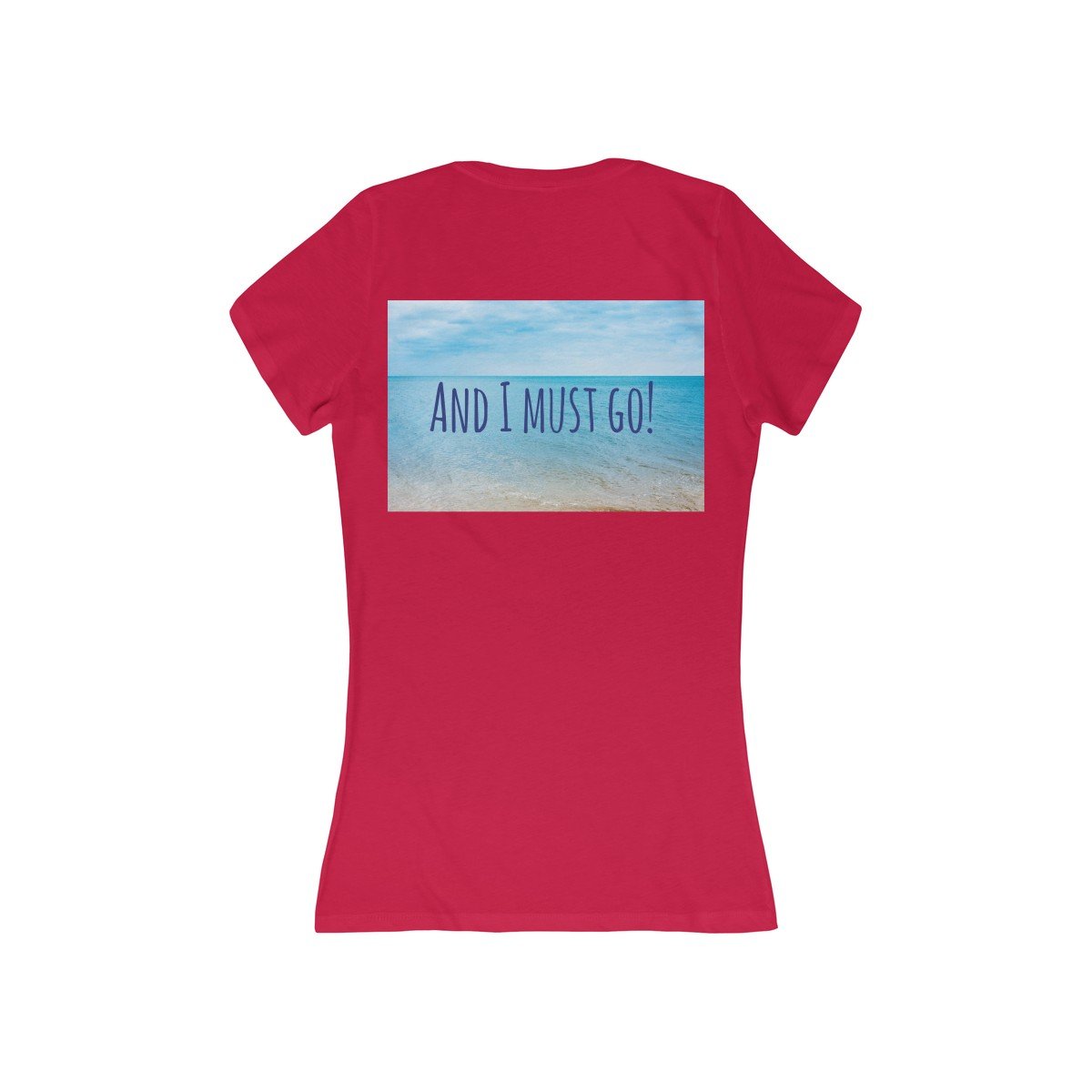 The Beach Is Calling V-Neck Shirt