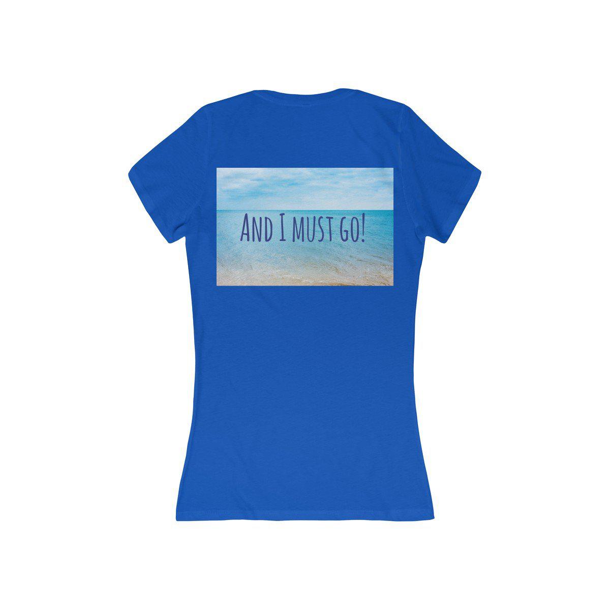 The Beach Is Calling V-Neck Shirt