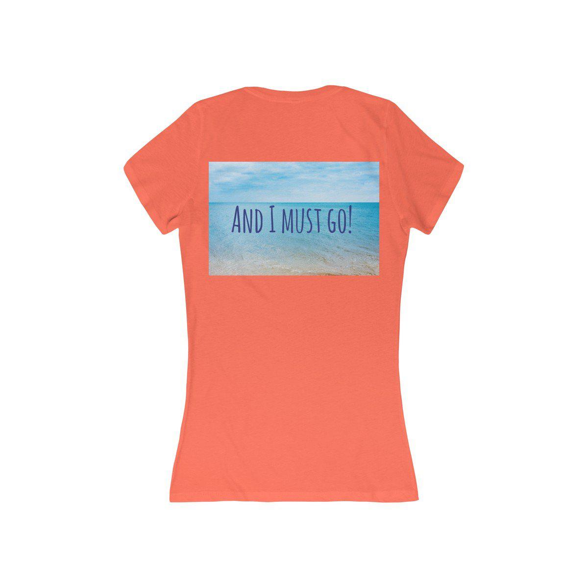 The Beach Is Calling V-Neck Shirt