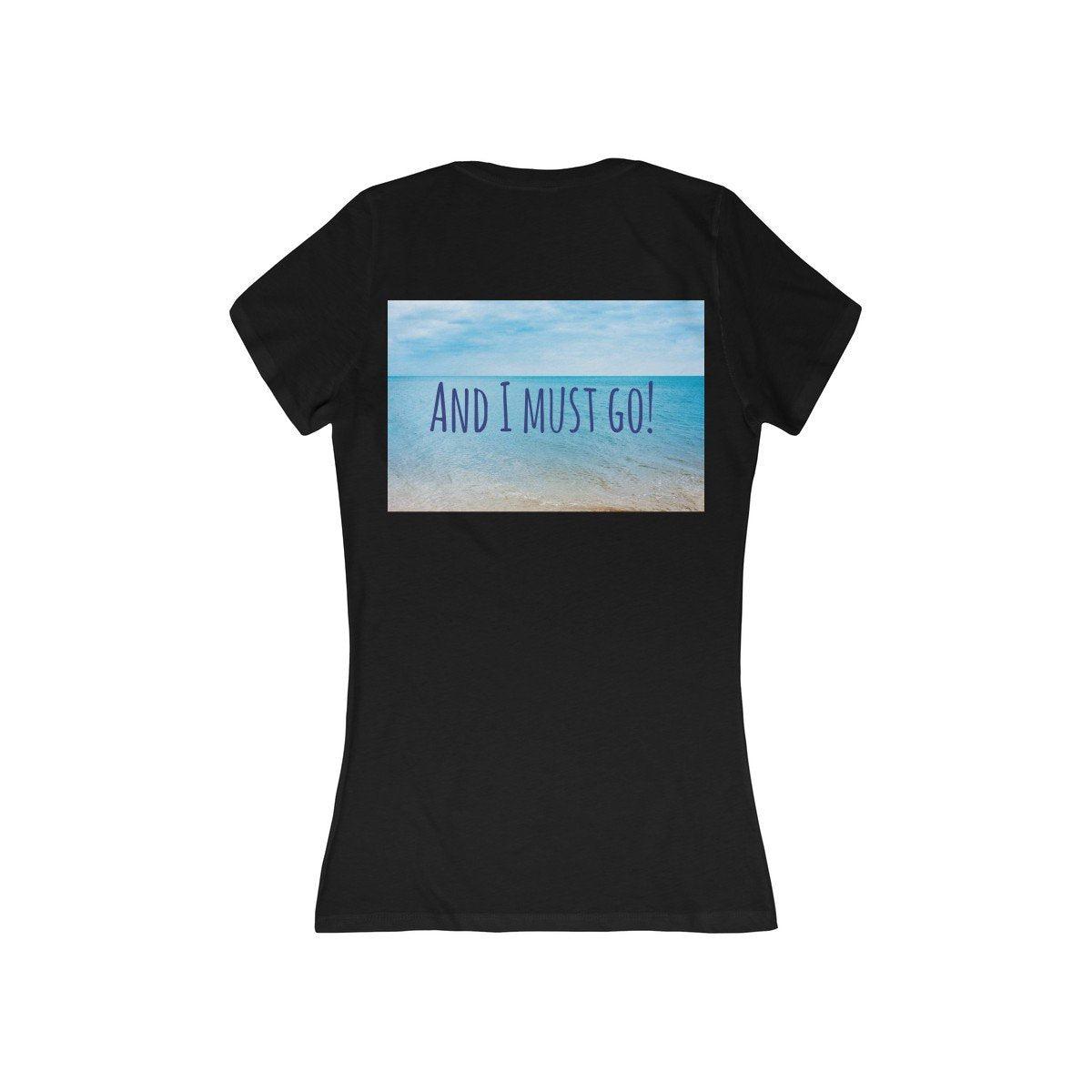 The Beach Is Calling V-Neck Shirt