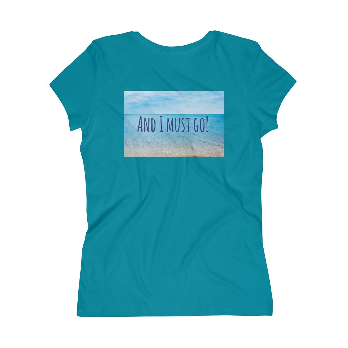 The Beach Is Calling V-Neck Tee