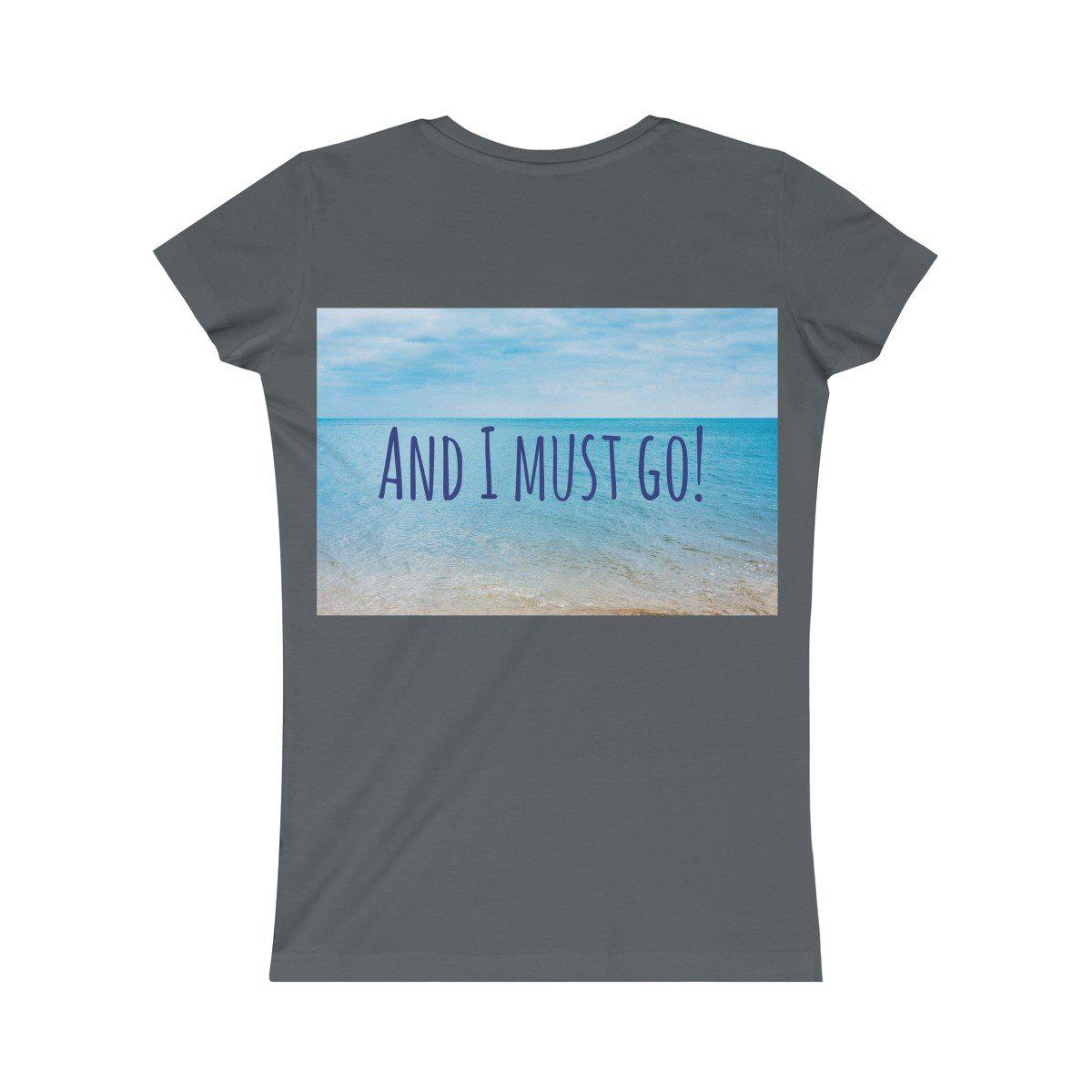 The Beach Is Calling V-Neck Tee