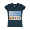 The Beach Is Calling V-Neck Tee