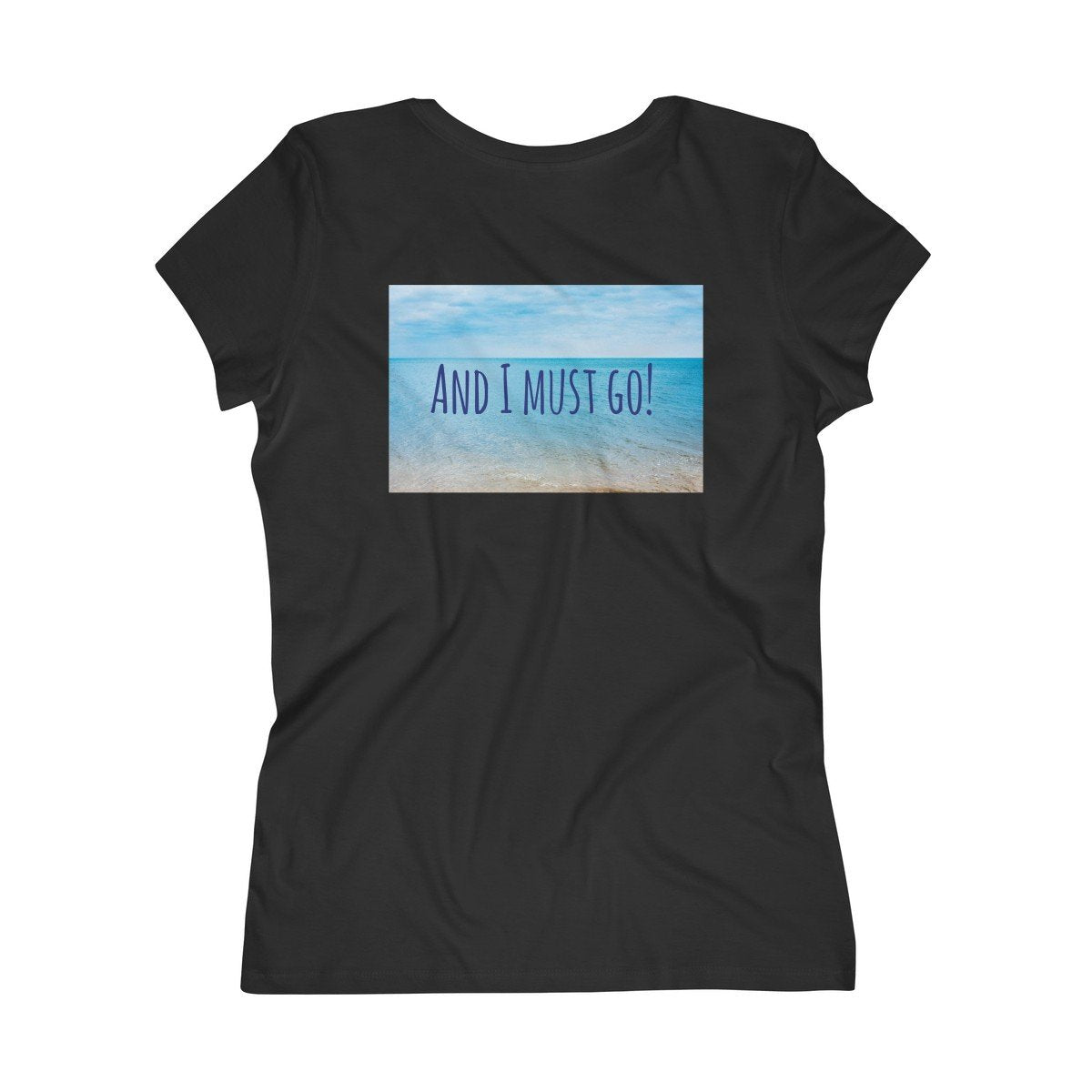 The Beach Is Calling V-Neck Tee