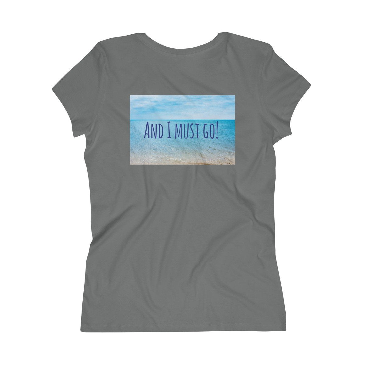 The Beach Is Calling V-Neck Tee